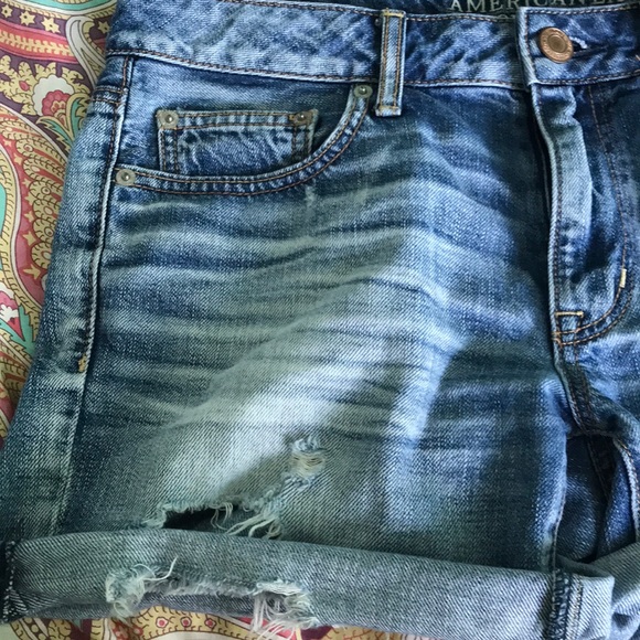 american eagle midi jean shorts - Picture 2 of 8